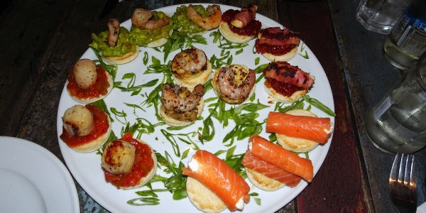 Appetizer platter