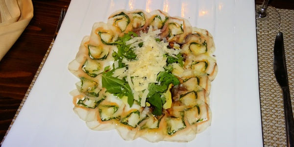 Fisch Carpaccio