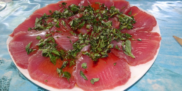Tuna Carpaccio